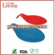 Set 2 Blue & Red Extra Large Silicone Spoon Rest Kitchen Holder