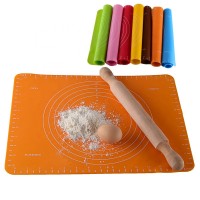 15.7x11.8" Non-Stick Silicone Baking Mat Sheet with Scale Heat Resistant Baking Mat 40x30cm Kneading pad (5 Various Size )