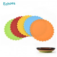 Small piece heat resistant silicone mat hot pot holder